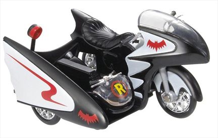 Batman Batcycle & Sidecar Tv Series 1966