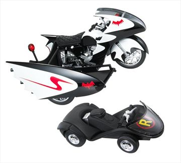 Batman Batcycle & Sidecar Tv Series 1966