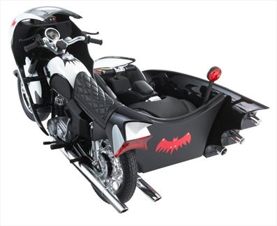 Batman Batcycle & Sidecar Tv Series 1966