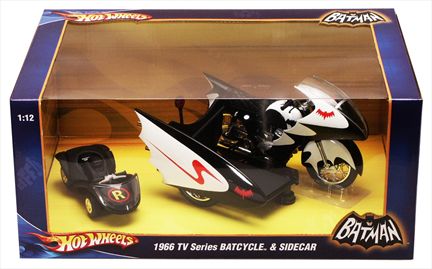 Batman Batcycle & Sidecar Tv Series 1966