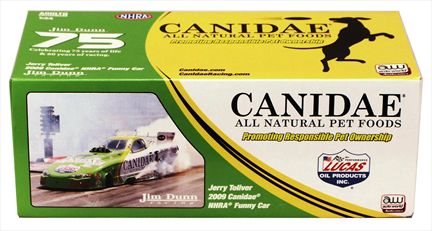 Jerry Toliver NHRA "Canidae" Funny Car 2009