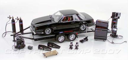 Ford Racing Trailer w/accessories *Last One: damaged box*