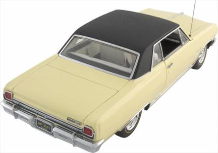 1965 Crocus Yellow Z16 Chevelle White Interior