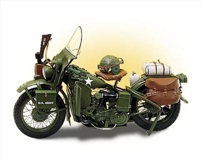 1942 Harley-Davidson WLA Military Motorcycle