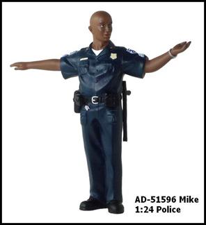 Figurine Mike &quot;Policier&quot;