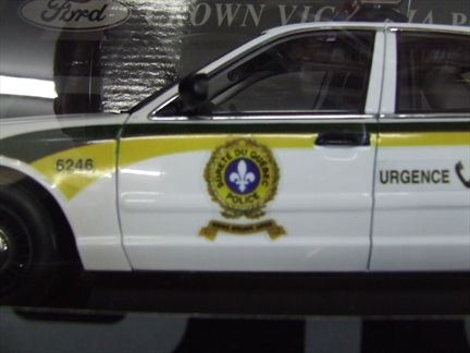 Ford Crown Victoria Sûreté du Québec Police