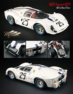 Ferrari 412 P "NART" 1967 Le Mans 24H
