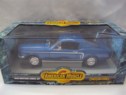 1968 Ford Mustang Cobra Jet Acapulco Blue
