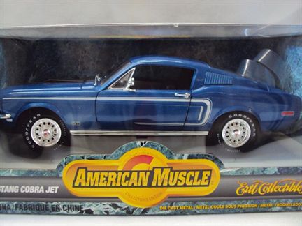 1968 Ford Mustang Cobra Jet Acapulco Blue