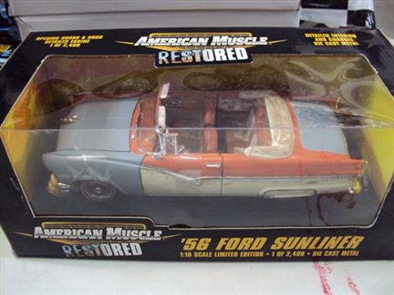 Ford Sunliner 1956 "Restored"