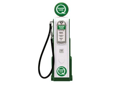 Gasoline Pump "Quaker State"