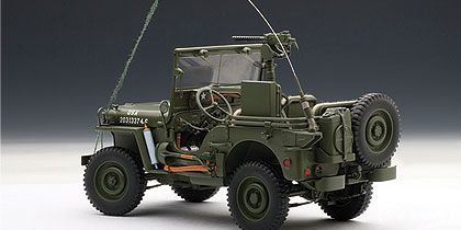 Jeep Willys (Armé avec Accessoires)