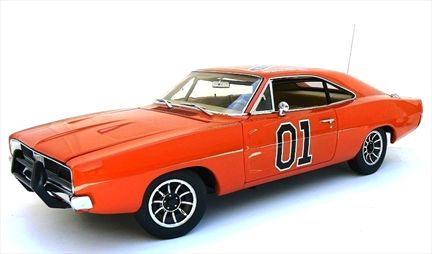 Dodge Charger 1969 "General Lee" "The Dukes of Hazzard"