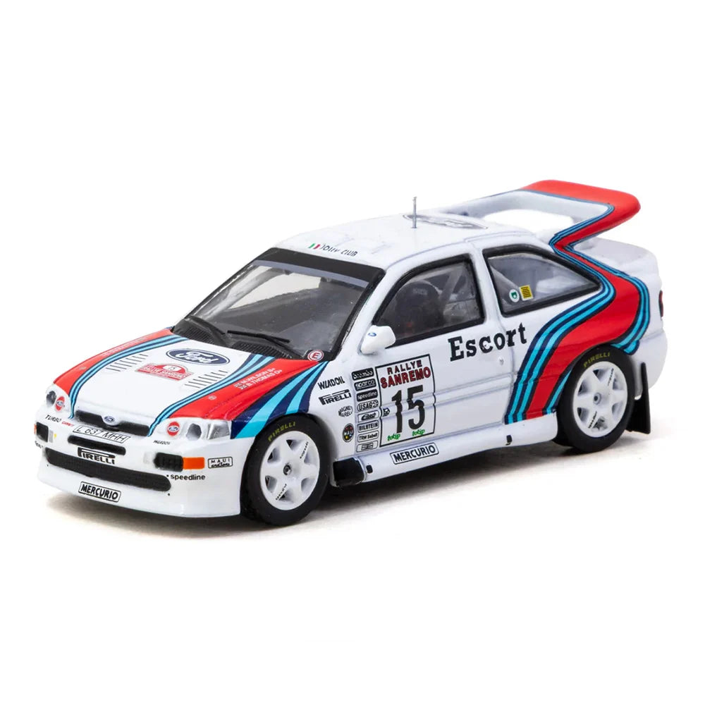 Tarmac Works Hobby64 1:64 Ford Escort RS Cosworth WRC Rallye Sanremo 1994 