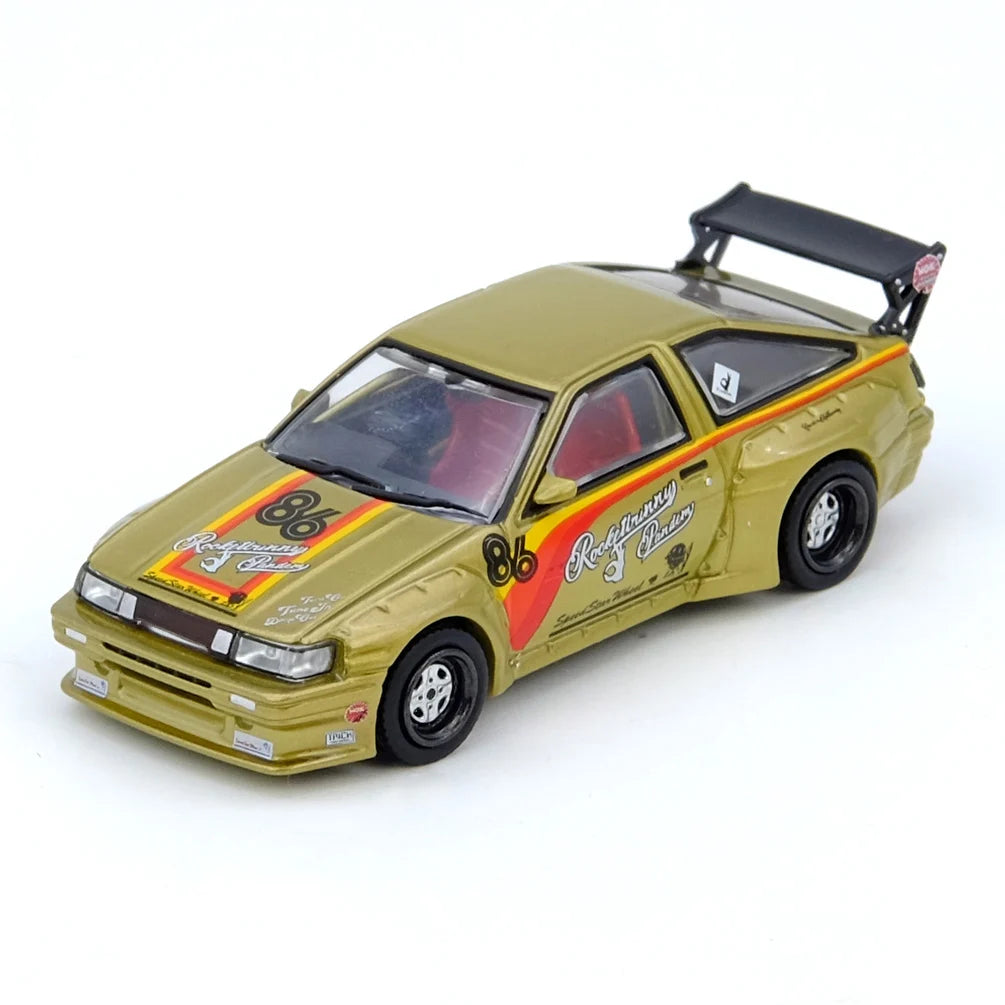 (PRE-ORDER 2026) Toyota AE86 Levin Pandem Rocket Bunny Gold INNO64 1:64 IN64-AE86P-GLD