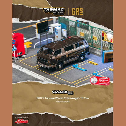 Tarmac Works Collab64 1:64 GRS × Tarmac Works Volkswagen T3 Van – T64S-001-GRS
