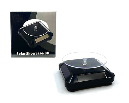 Presentoir solaire rotatif 360 degres 3.5 po base noire - 002-BK