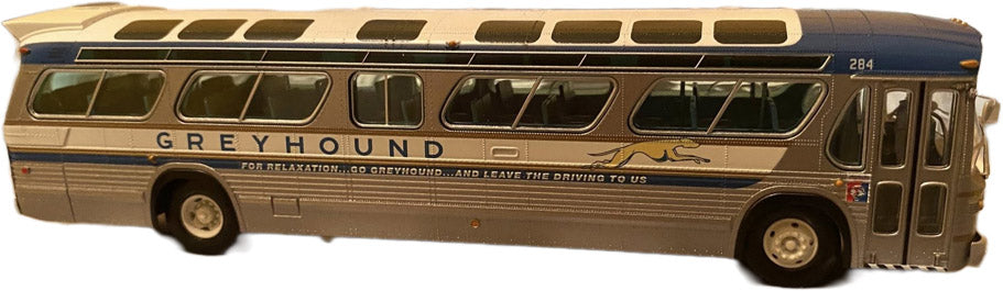 Greyhound World’s Fair New York -GM SDH-5307 New Look/Fishbowl Suburban Bus