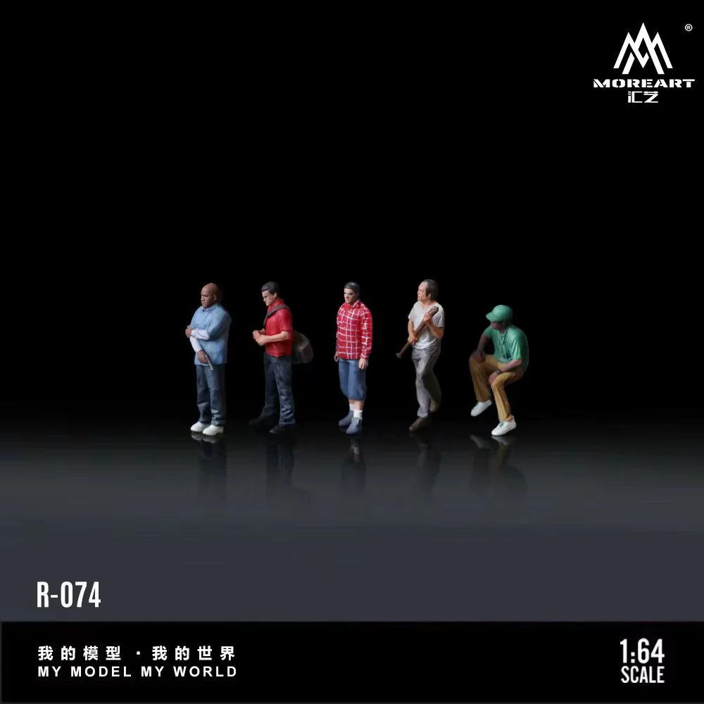 MoreArt 1:64 Diorama ensemble de figurines Grand Theft Auto – MO223074
