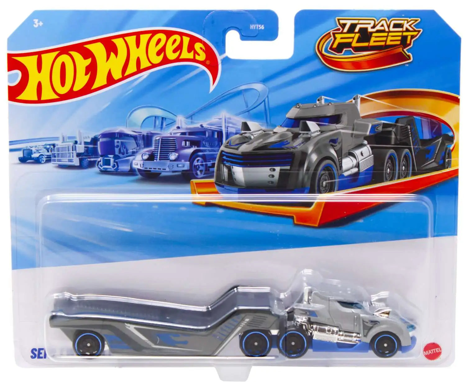 Semi Twin Mill – Hot Wheels Track Fleet Caisse E 1:64 – JKP37