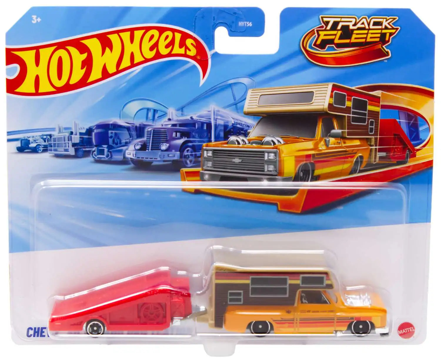 (1 par client) Chevy Silverado Driftcation – Hot Wheels Track Fleet 2026 Case E – JKP33