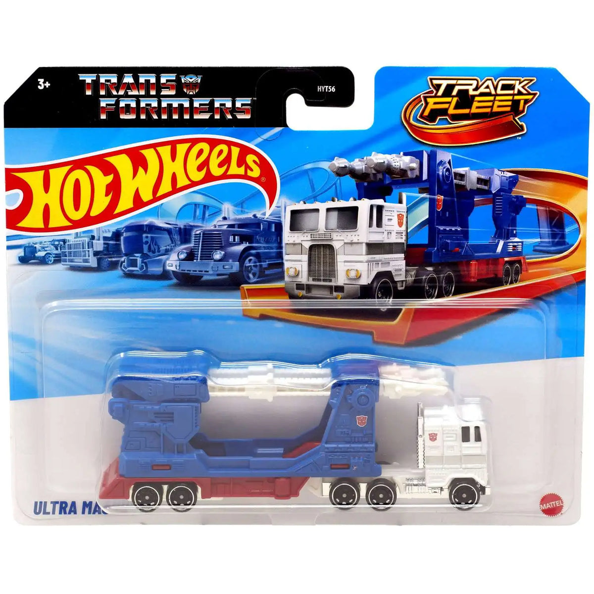 Hot Wheels Track Fleet 2026 Assortiment E – Caisse scellée de 6 – HYT56-979E