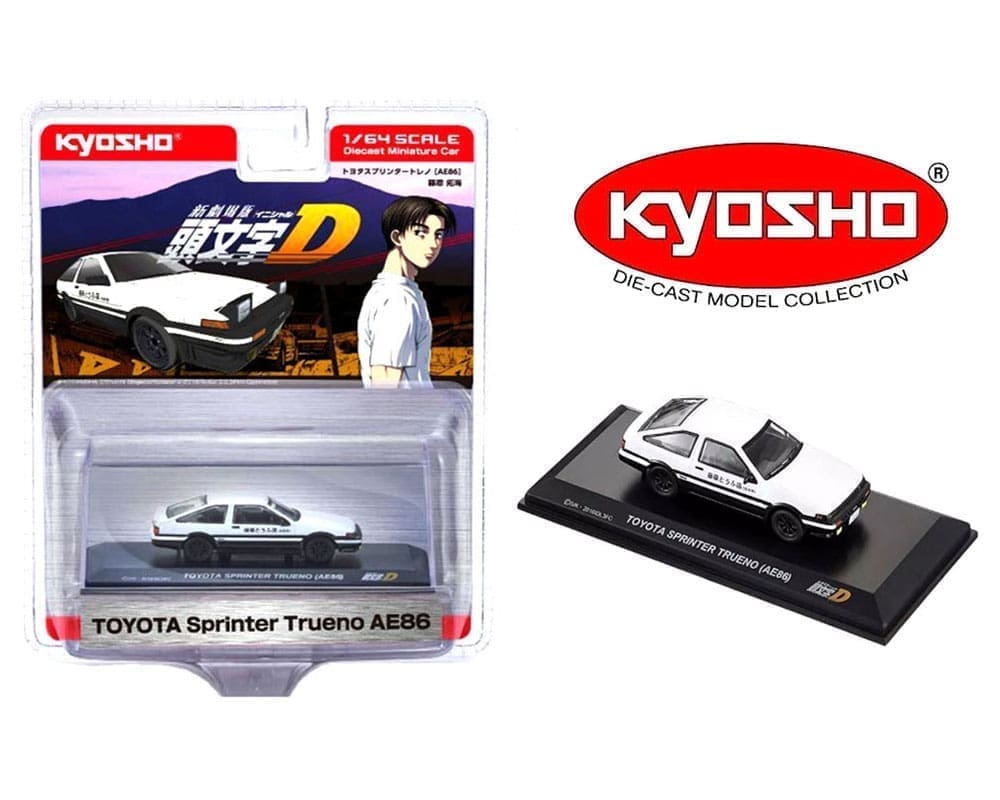 KYOSHO 1:64-INITIAL D TOYOTA SPRINTER TRUENO (AE86)