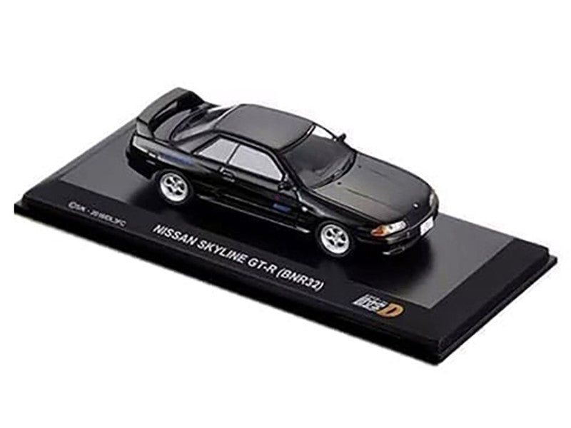 KYOSHO 1:64: Nissan Skyline GT-R (BNR32) RHD (Right Hand Drive) Black &quot;Initial D&quot; Manga