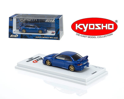 (PRE-ORDER 2027) Kyosho 1:64 Initial D Subaru Impreza WRX STi – Compatible MOTN – 07133LD