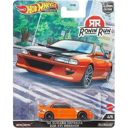 1/64 Hot Wheels Premium Car Culture 2023 "Ronin Run" Set of 5