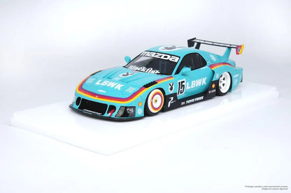Inno18 1:18 Mazda RX7 (FD3S) LB-SUPER SILHOUETTE BLUE IN18-LBWKRX7-03