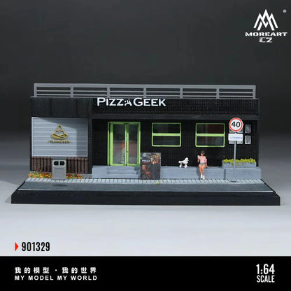 MoreArt Scène de Pizzeria 1:64 MO901329