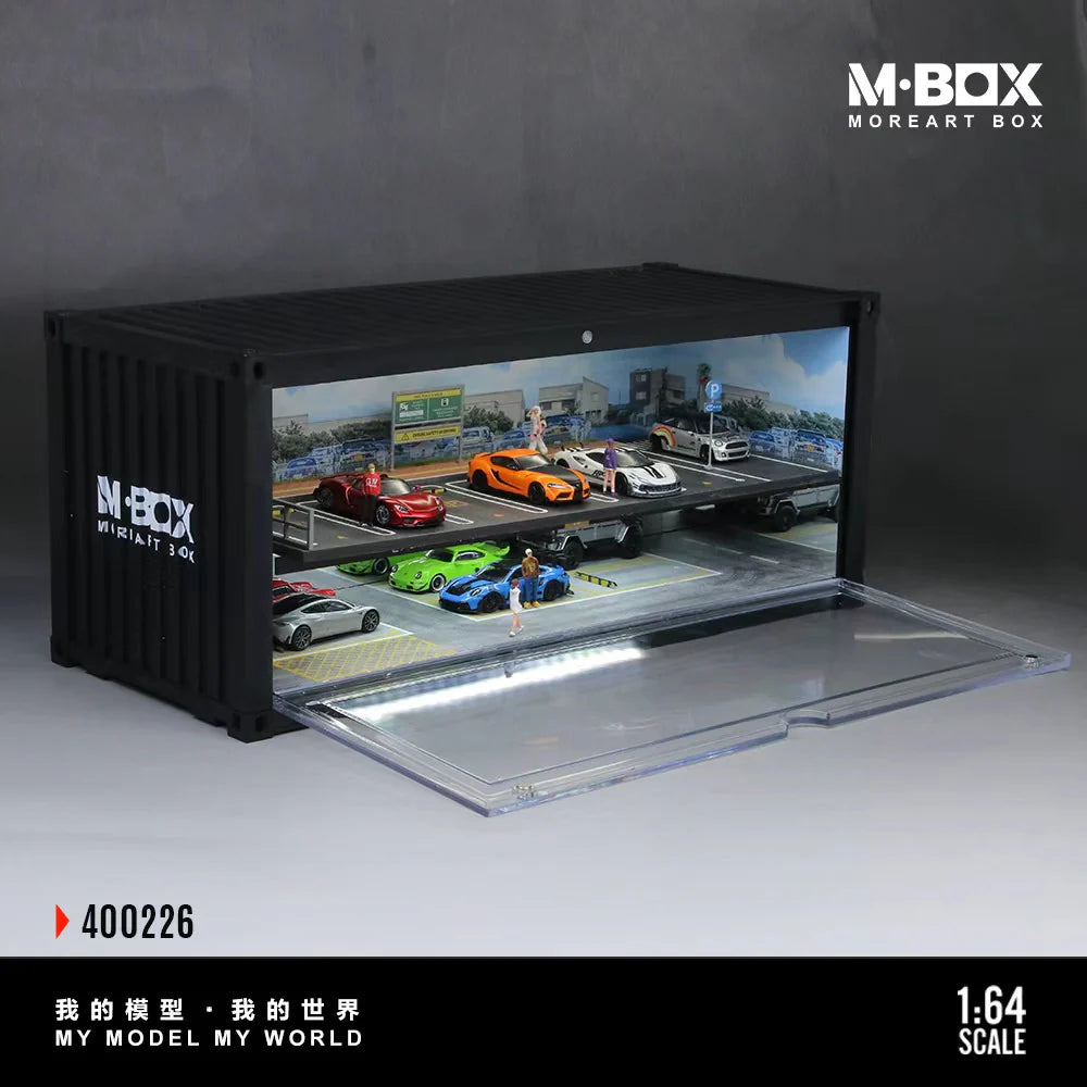 MBOX Scène de Garage Souterrain avec Conteneur Version B 1:64 MB400226