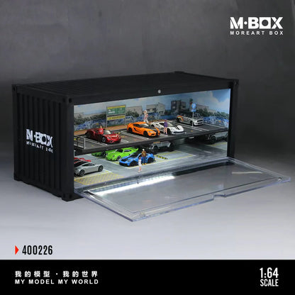 MBOX Scène de Garage Souterrain avec Conteneur Version B 1:64 MB400226