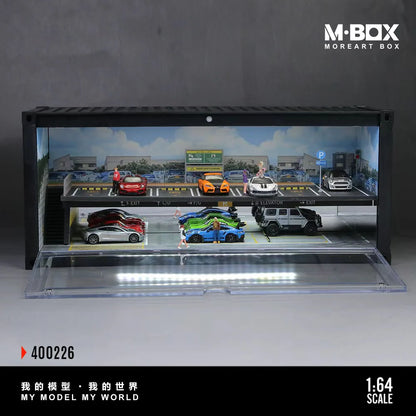 MBOX Scène de Garage Souterrain avec Conteneur Version B 1:64 MB400226