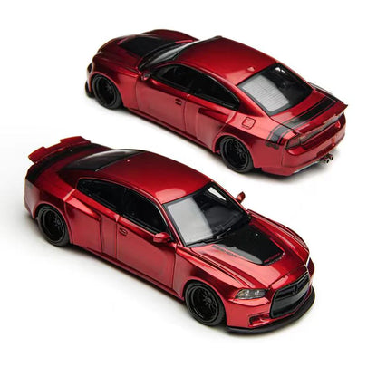 Charger « Brawler » rouge TimeMicro × PSC Design 1:64 TM648204