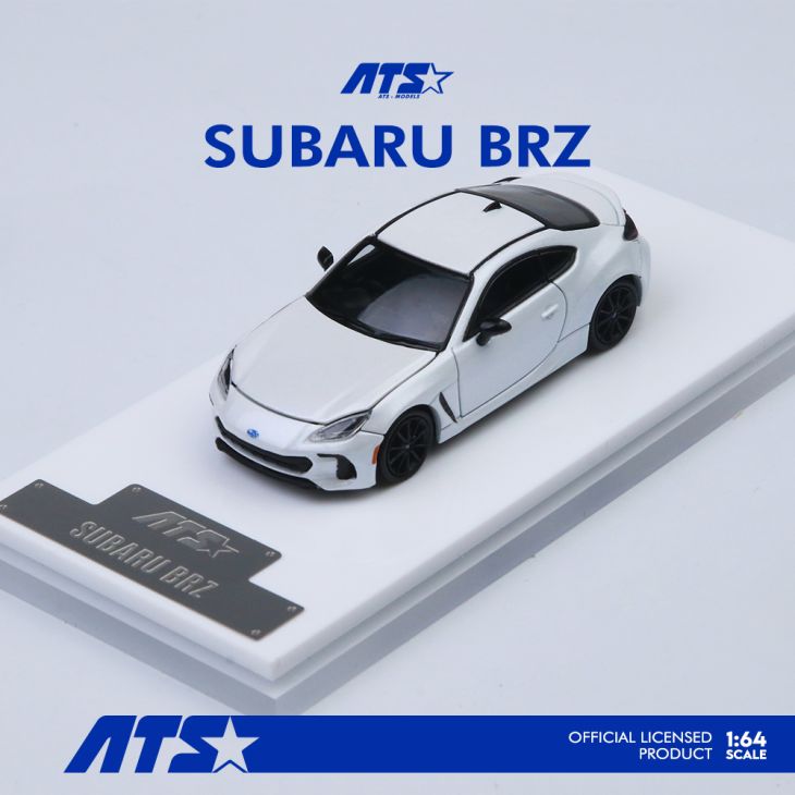 Subaru BRZ White 1:64 – ATS Model ATS880402