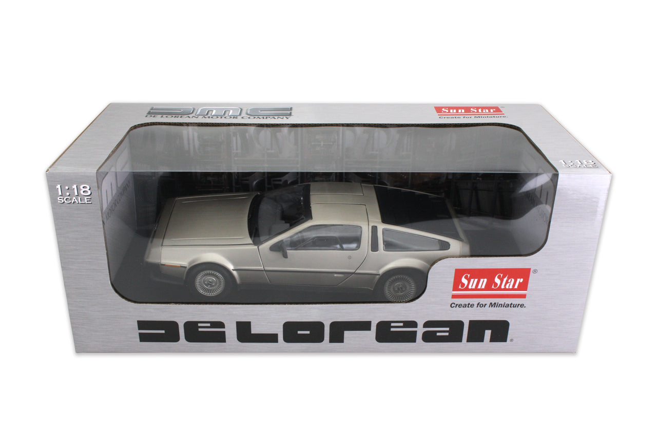 1981 De Lorean DMC 12-Stainless Steel