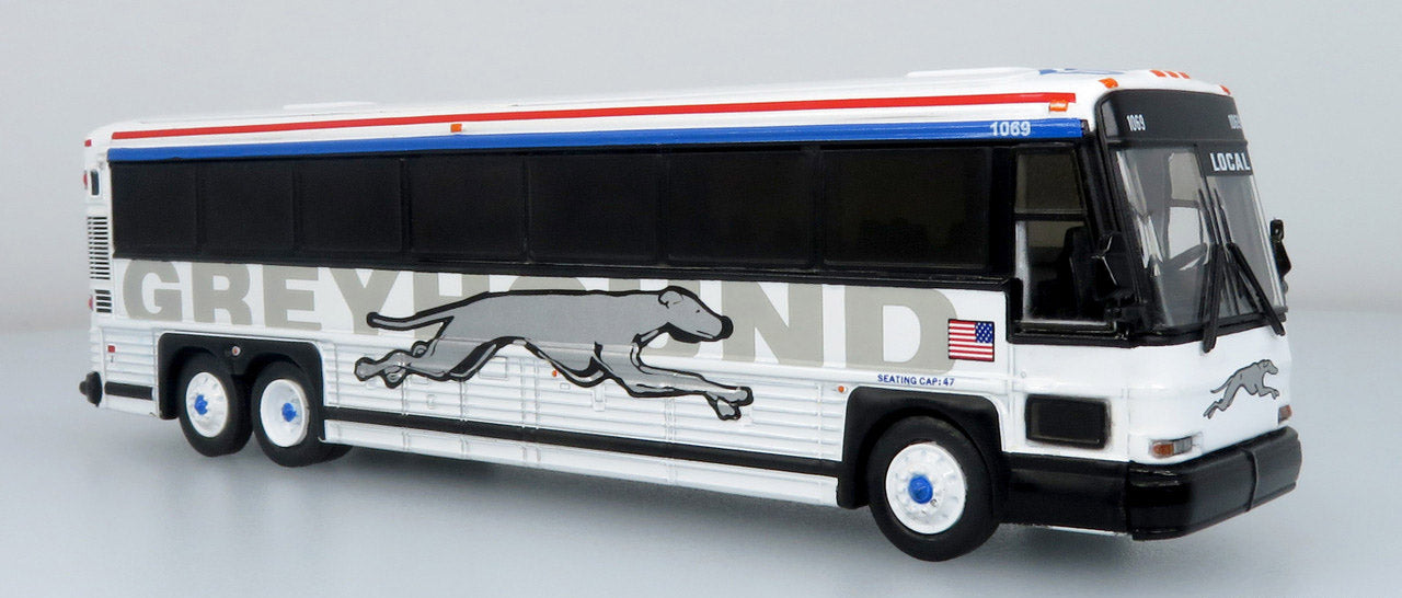 MCI D4000, Coach Bus Greyhound Shadow Livery