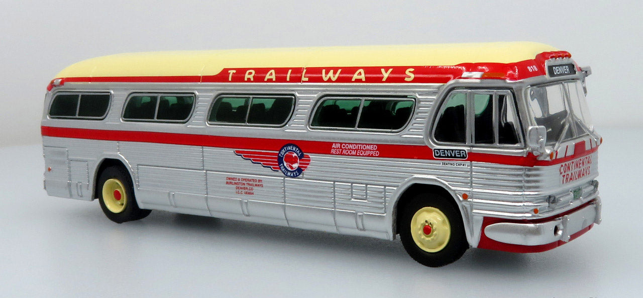 GMC PD4104 Coach Bus Continental Trailways