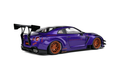 SOLIDO - Nissan GT-R (R35) W/ Liberty Walk Body Kit 2.0 - "Purplezilla"