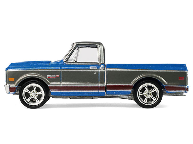 1972 Chevrolet Cheyenne C10 Short Bed (Blue &amp; Grey)