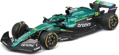 F1 Aston Martin AMR25 2025 Pit Pass Paddock Diorama Alonso 