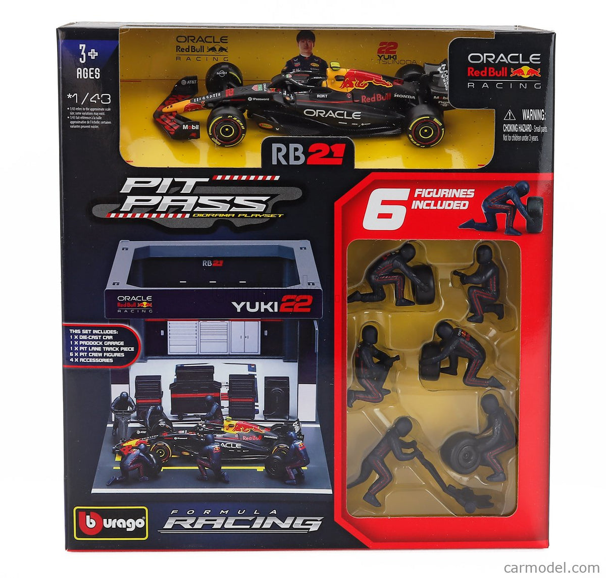 F1 Red Bull F1 Rb21 2025 Pit Pass Paddock Diorama
Yuki Tsunoda 