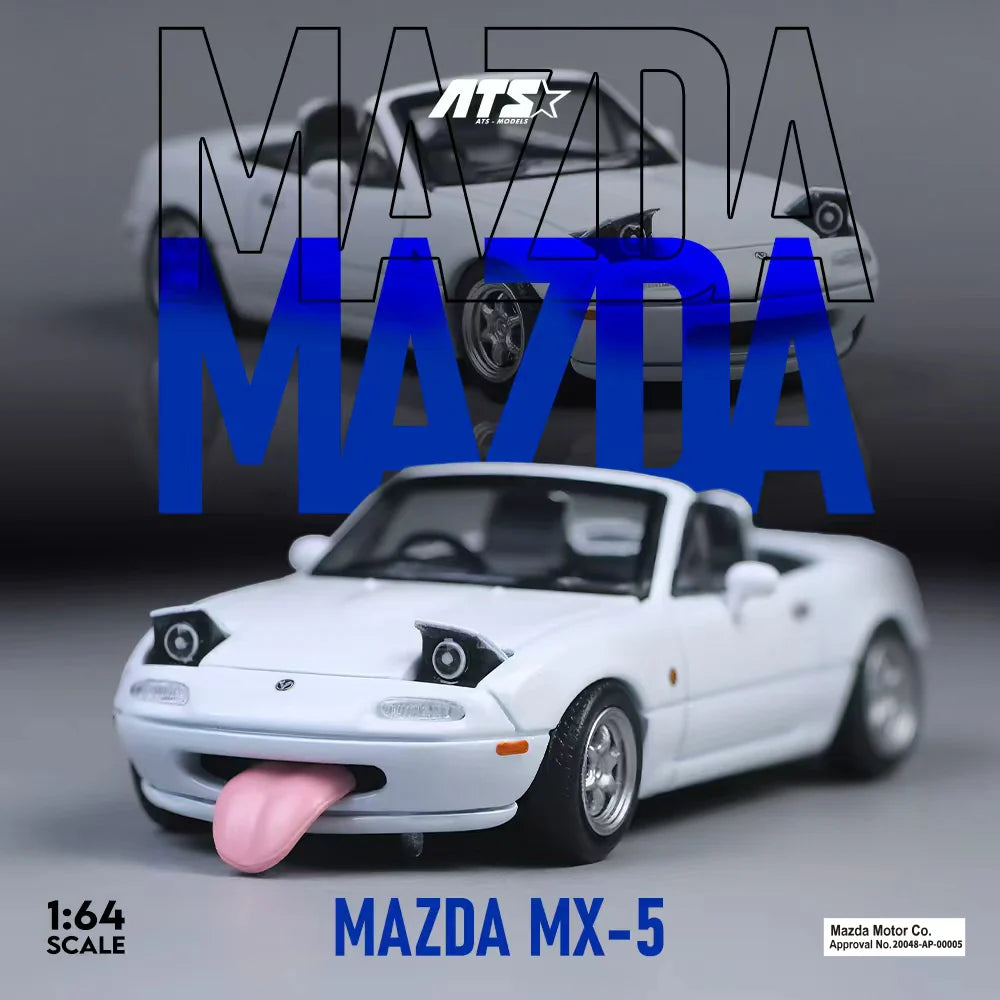 ATS MODELS 1/64- Mazda MX-5 - White ATS880101
