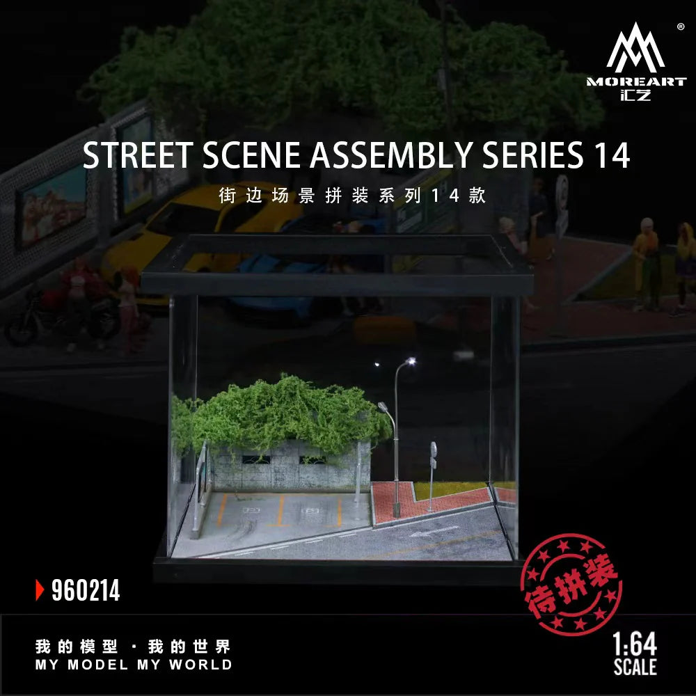 MoreArt 1/64-Street Scene Assembly Series 14 MO960214