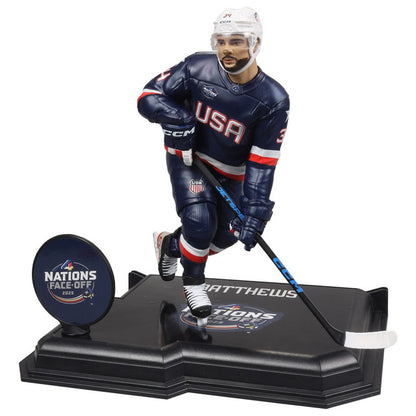 Auston Matthews (Team USA) 4 Nations NHL 7&quot; Figure McFarlane&