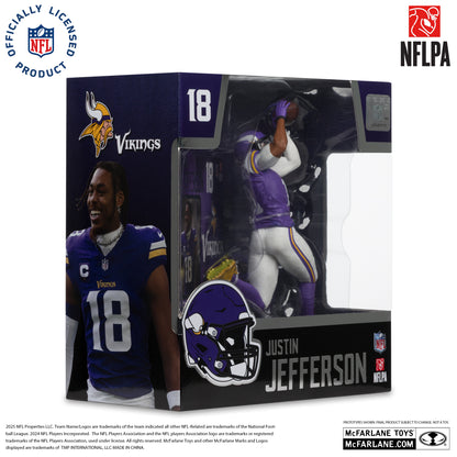 Justin Jefferson (Minnesota Vikings) NFL 7in Posed Figure McFarlane’s SportsPicks