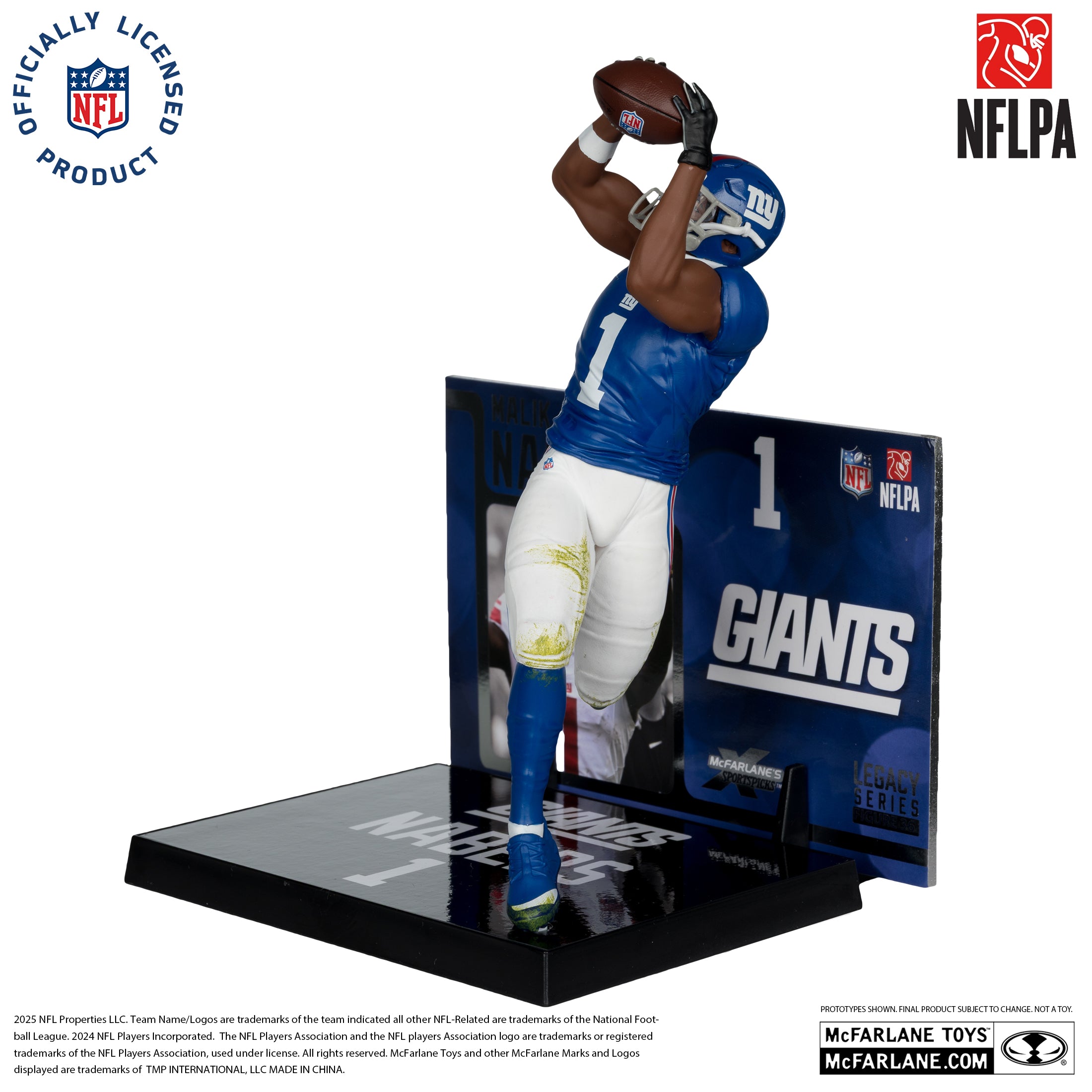 Malik Nabers (New York Giants) NFL 7in Posed Figure McFarlane’s SportsPicks