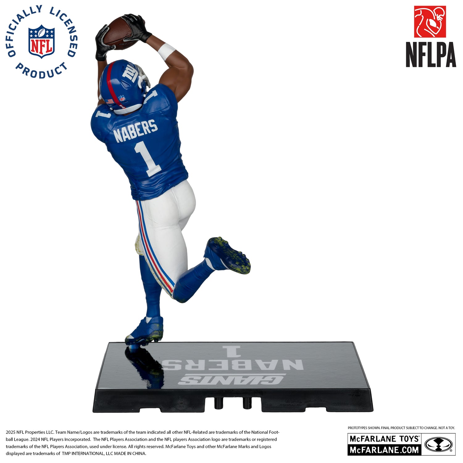 Malik Nabers (New York Giants) NFL 7in Posed Figure McFarlane’s SportsPicks